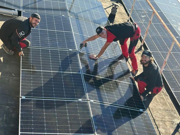Operai al lavoro
